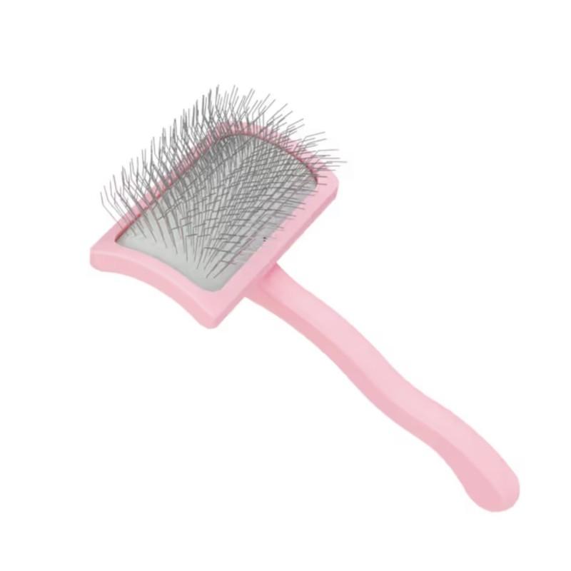 Yuup! Professional Pink Mini Brush - profesjonalna, mała szczotka pudlówka, różowa