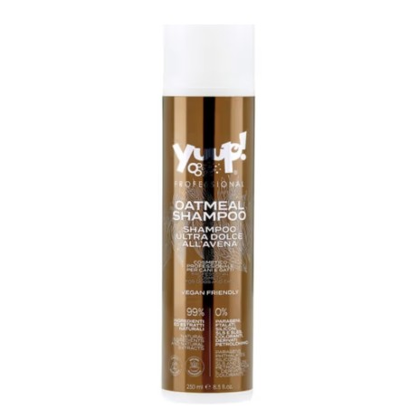 Yuup! Oatmeal Shampoo - profesjonalny szampon owsiany do wrażliwej skóry psa i kota, koncentrat 1:20 - 250ml