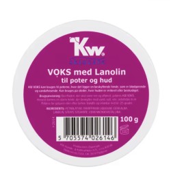 KW Paw & Skin Wax - regenerująco-ochronny wosk do skóry i łap psa, z lanoliną